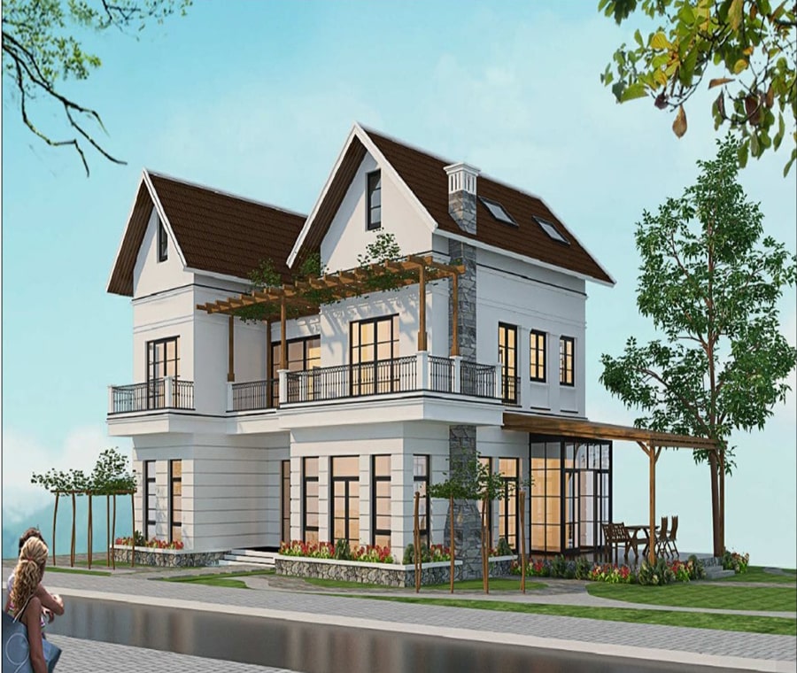 Hoàng Thành Thi Công Cửa Nhôm Xingfa Tại Khu Nghỉ Dưỡng Xanh Villa, Thạch Thất, Hà Nội